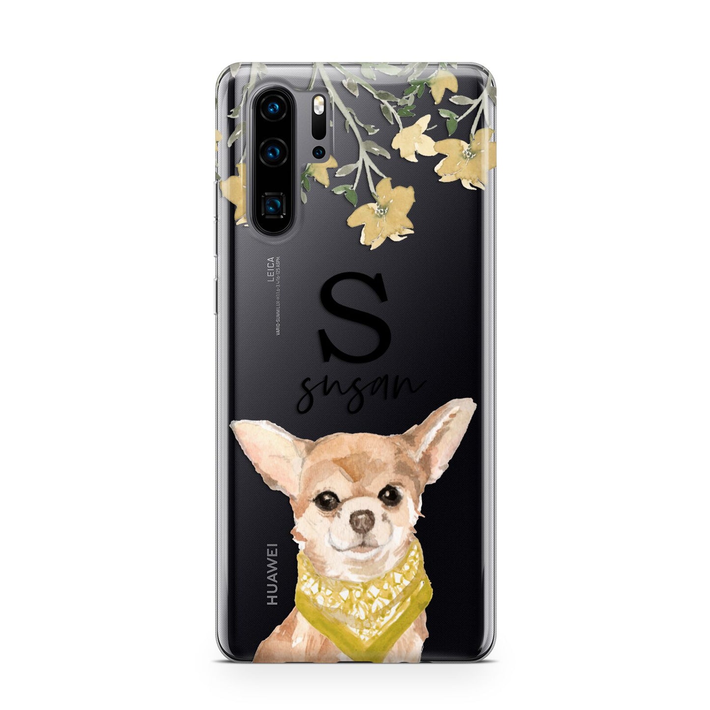 Personalised Chihuahua Dog Huawei P30 Pro Phone Case