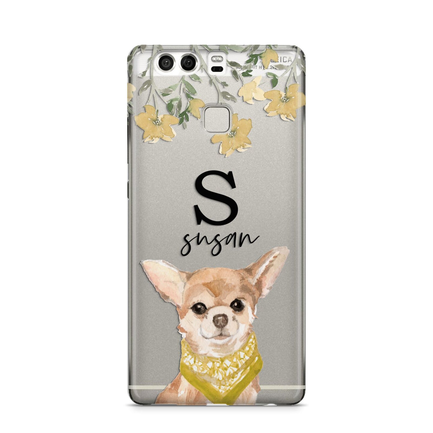 Personalised Chihuahua Dog Huawei P9 Case