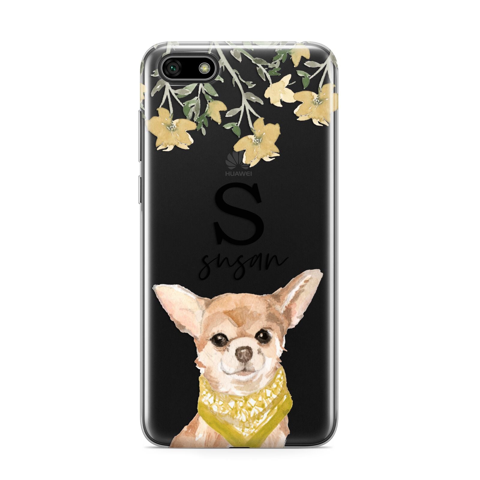 Personalised Chihuahua Dog Huawei Y5 Prime 2018 Phone Case