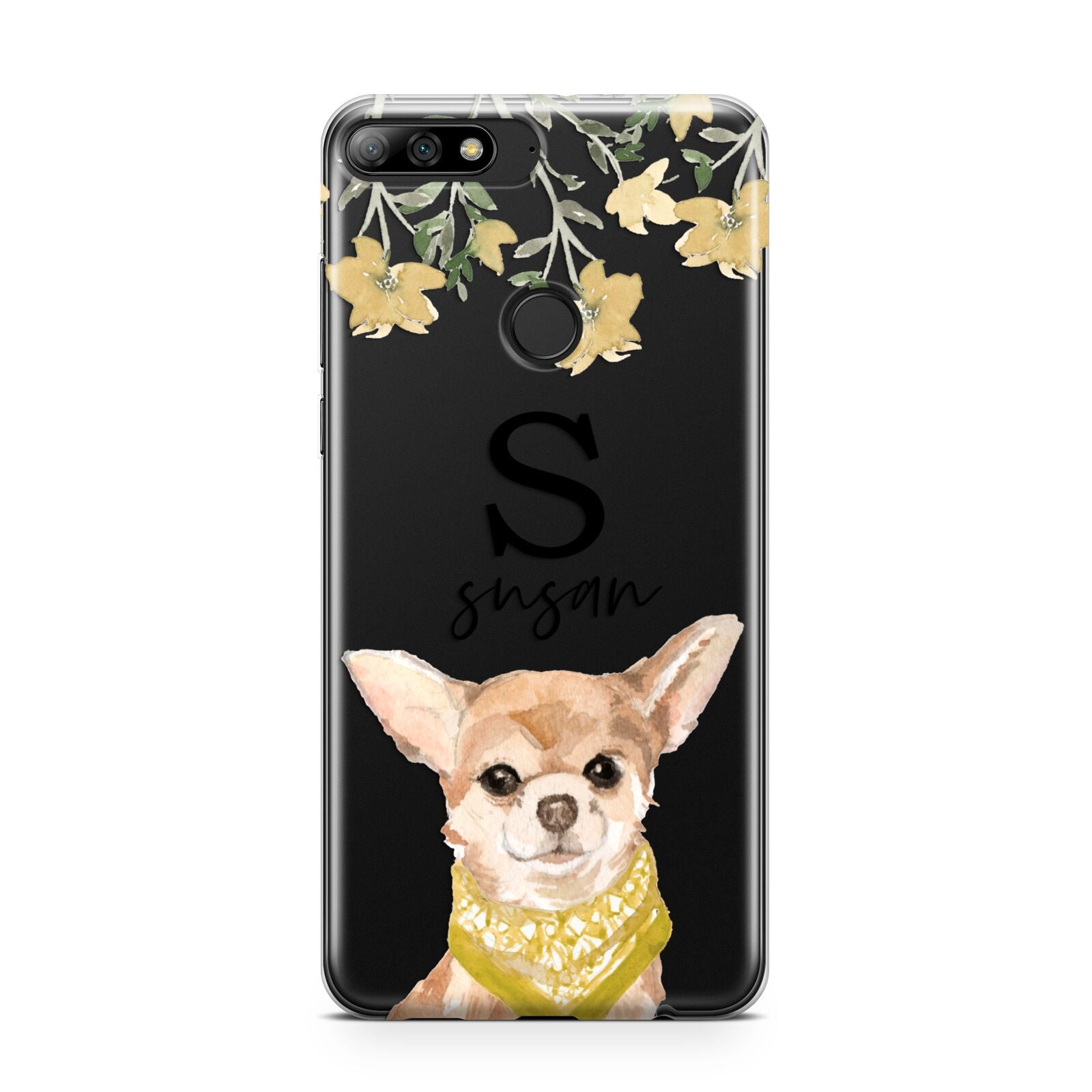 Personalised Chihuahua Dog Huawei Y7 2018