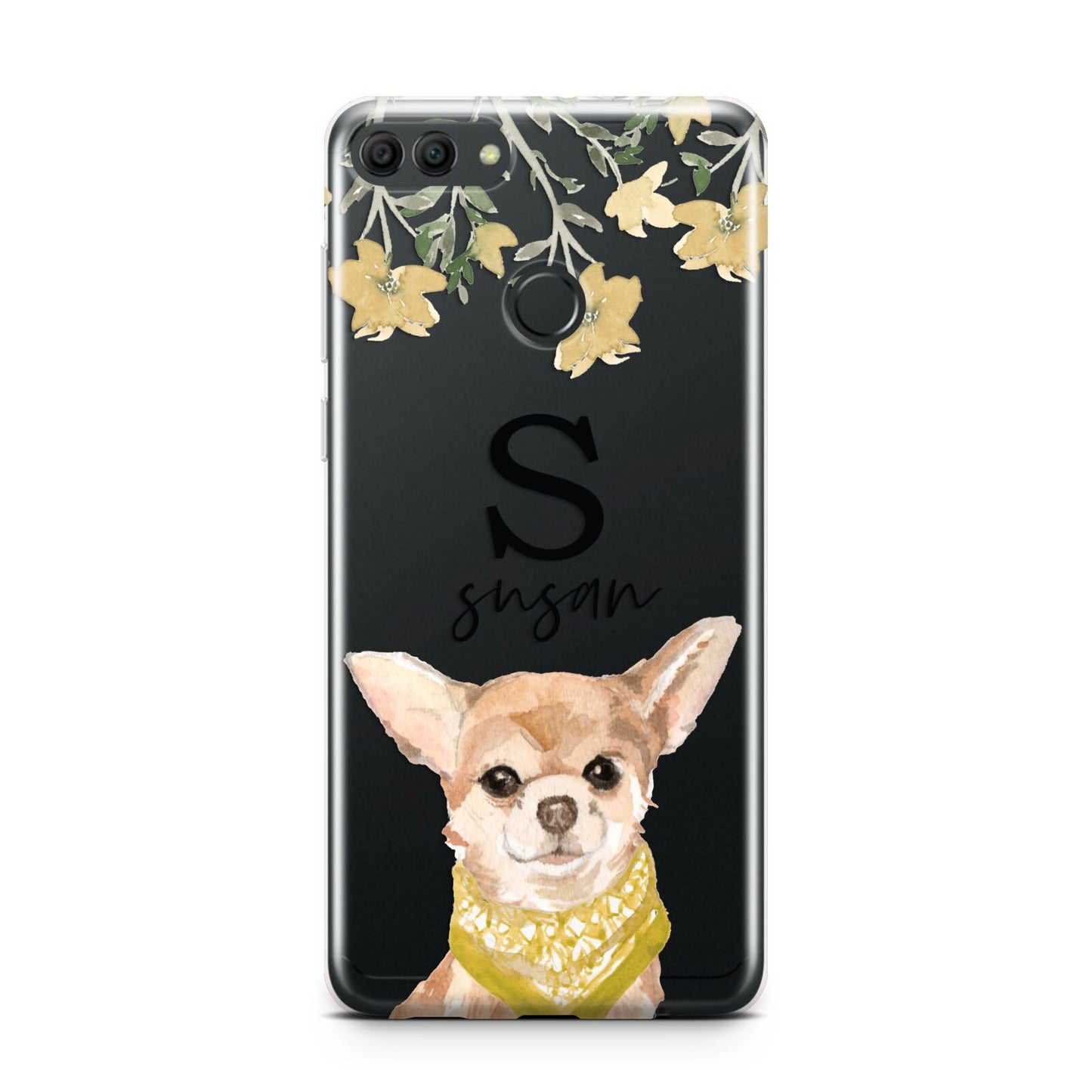 Personalised Chihuahua Dog Huawei Y9 2018