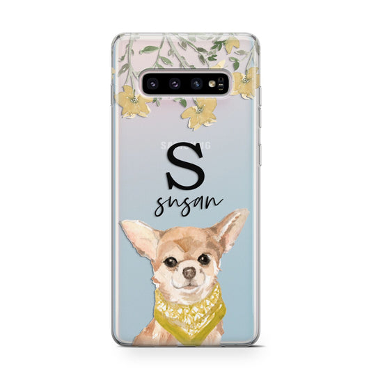 Personalised Chihuahua Dog Protective Samsung Galaxy Case