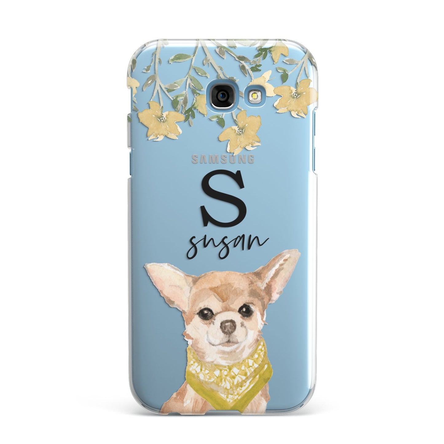 Personalised Chihuahua Dog Samsung Galaxy A7 2017 Case