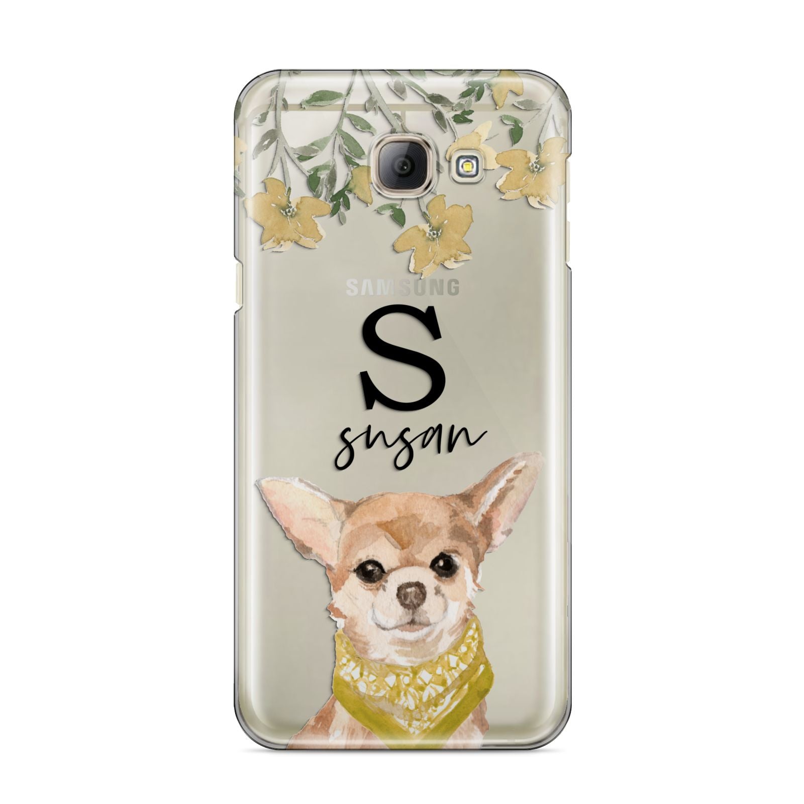 Personalised Chihuahua Dog Samsung Galaxy A8 2016 Case