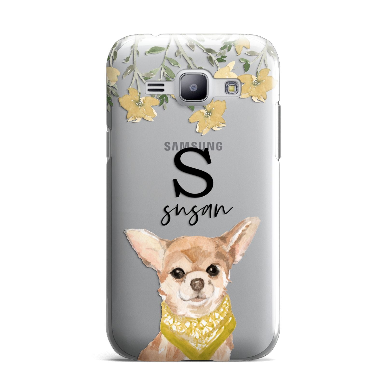 Personalised Chihuahua Dog Samsung Galaxy J1 2015 Case