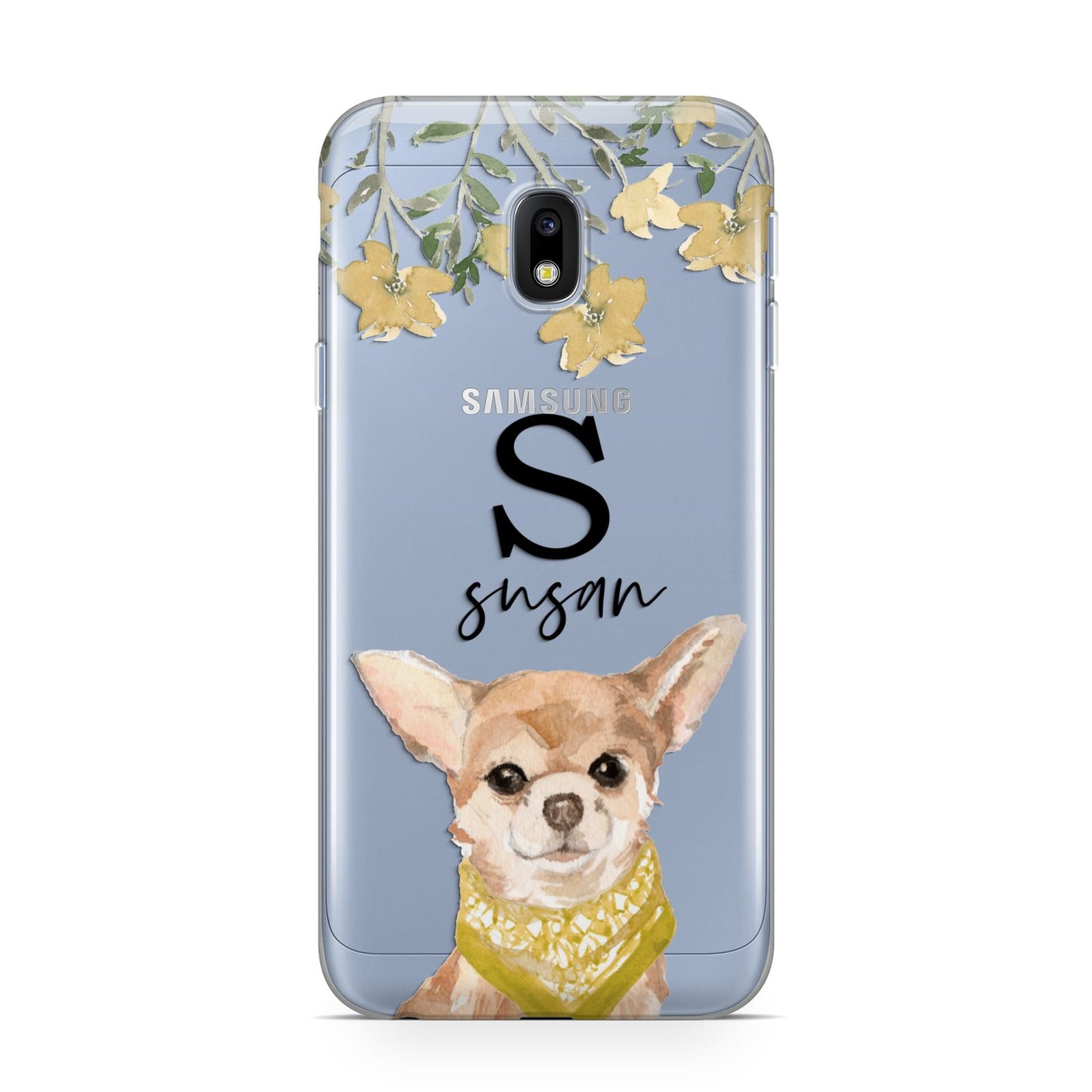 Personalised Chihuahua Dog Samsung Galaxy J3 2017 Case