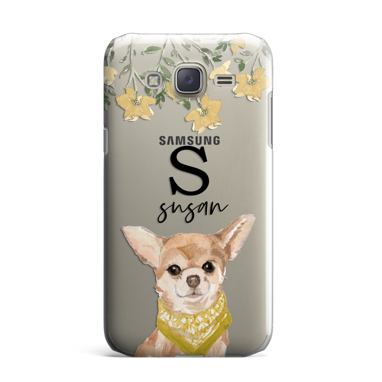 Personalised Chihuahua Dog Samsung Galaxy J7 Case