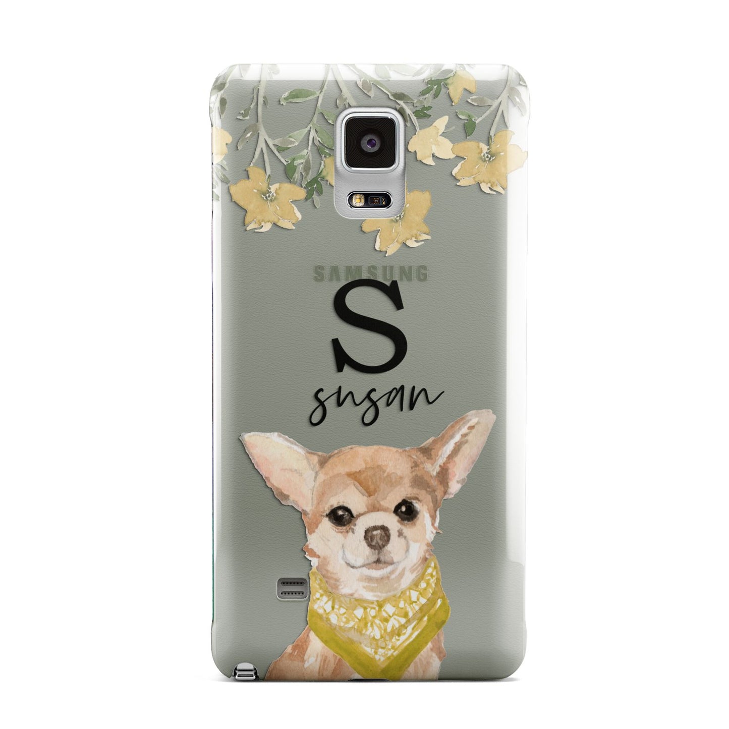 Personalised Chihuahua Dog Samsung Galaxy Note 4 Case