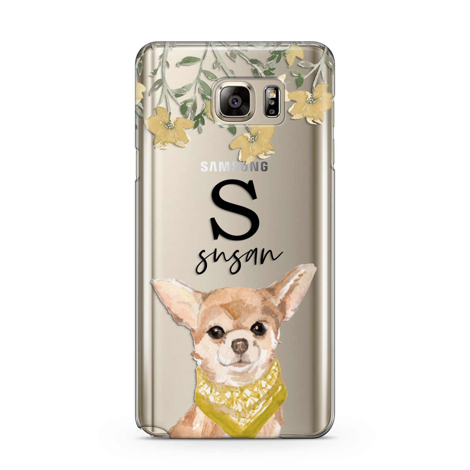 Personalised Chihuahua Dog Samsung Galaxy Note 5 Case