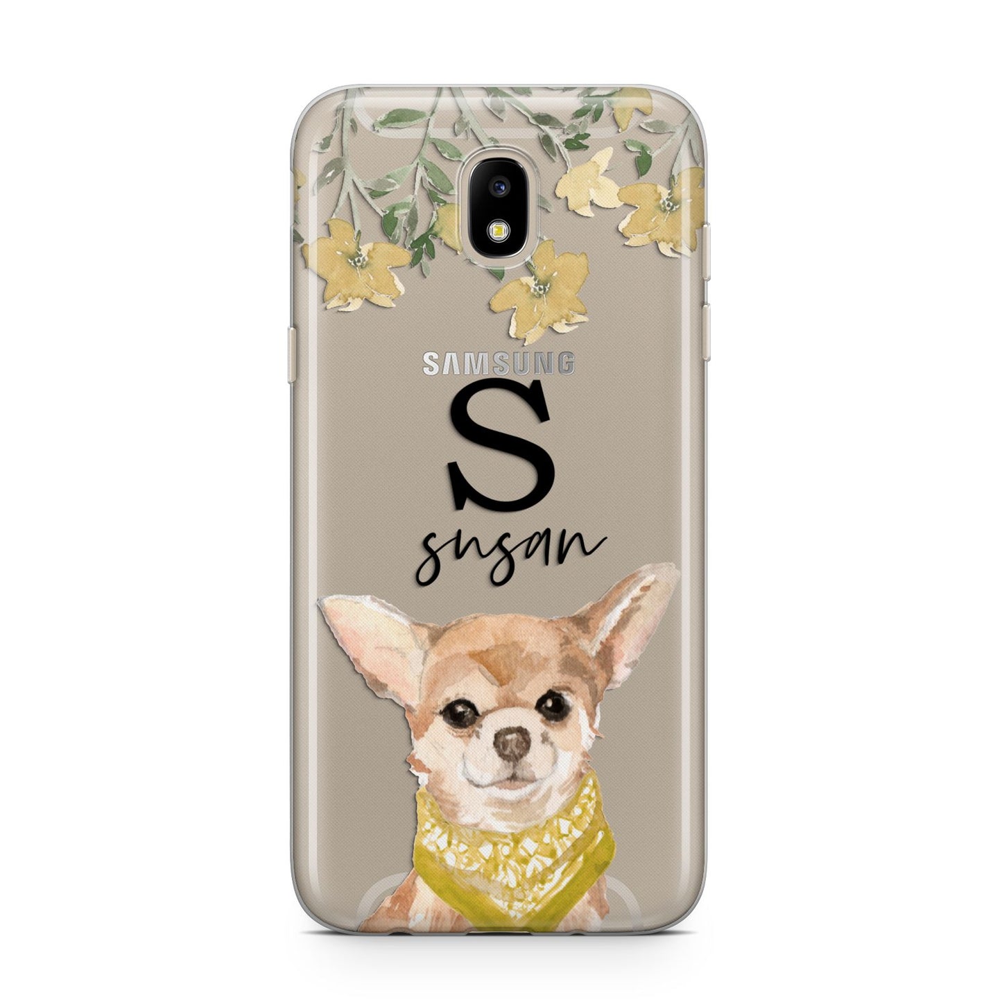 Personalised Chihuahua Dog Samsung J5 2017 Case