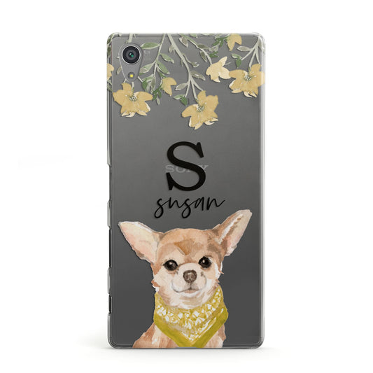 Personalised Chihuahua Dog Sony Xperia Case