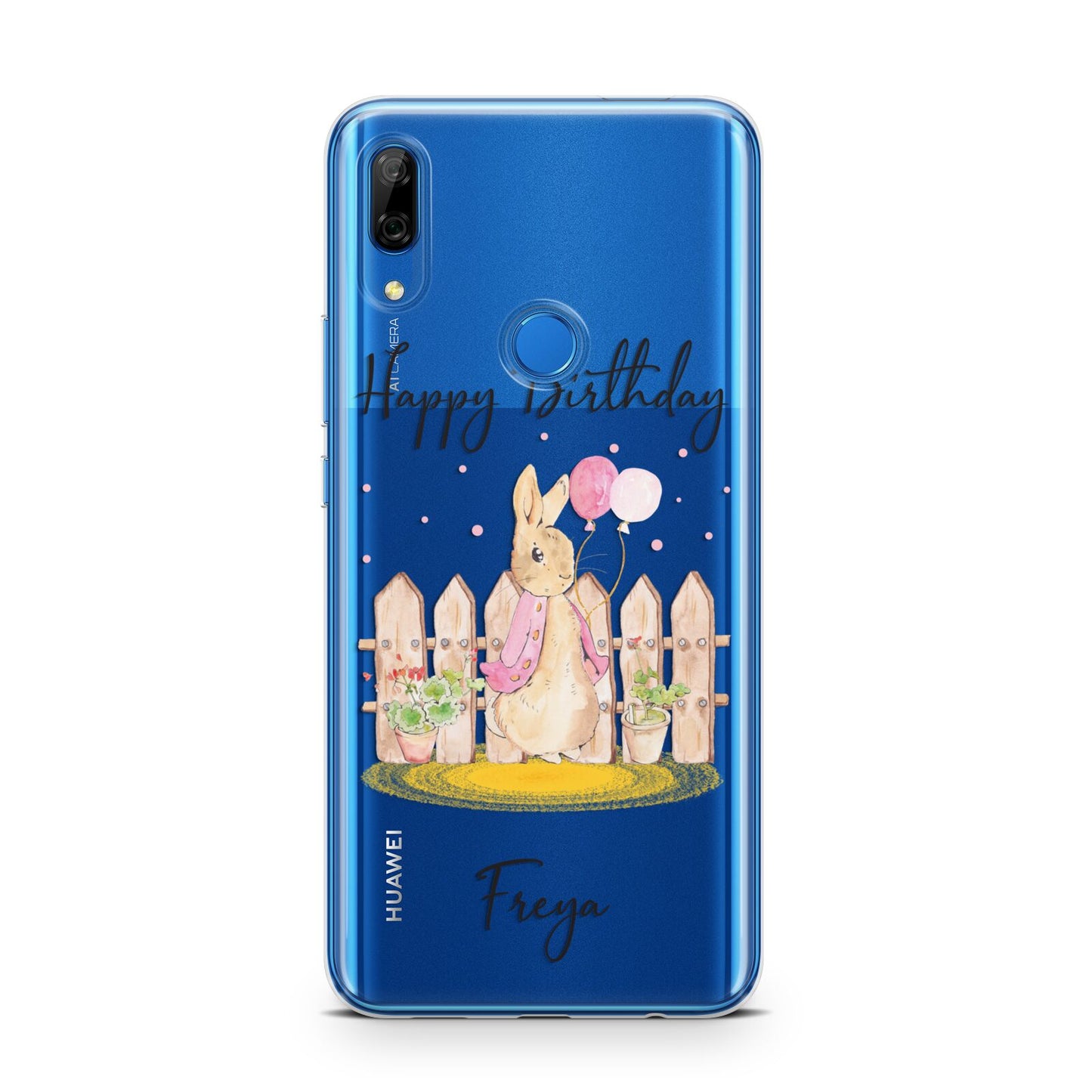 Personalised Children s Birthday Rabbit Huawei P Smart Z