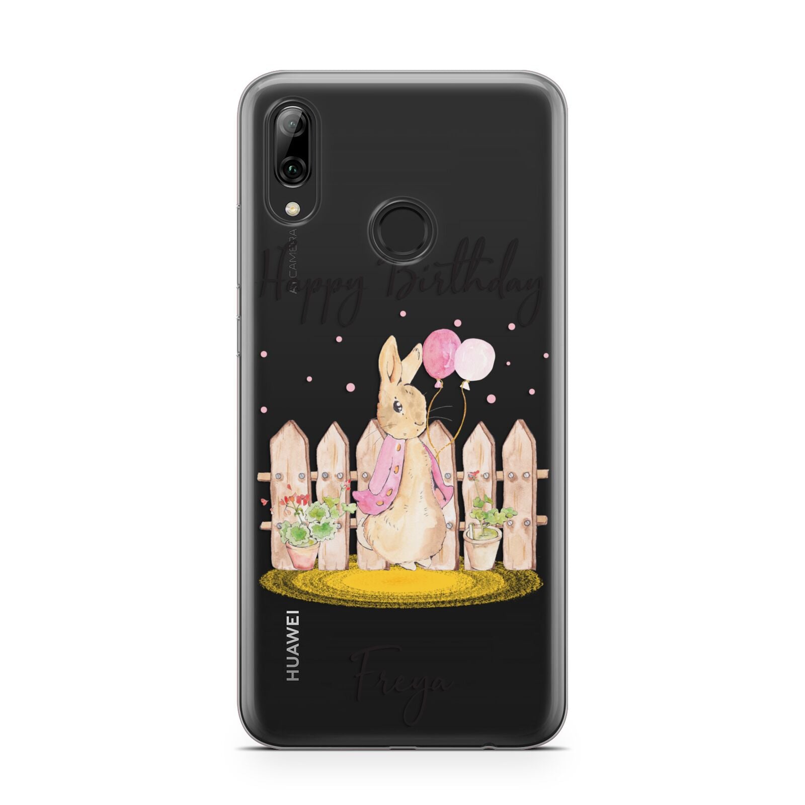 Personalised Children s Birthday Rabbit Huawei Y7 2019