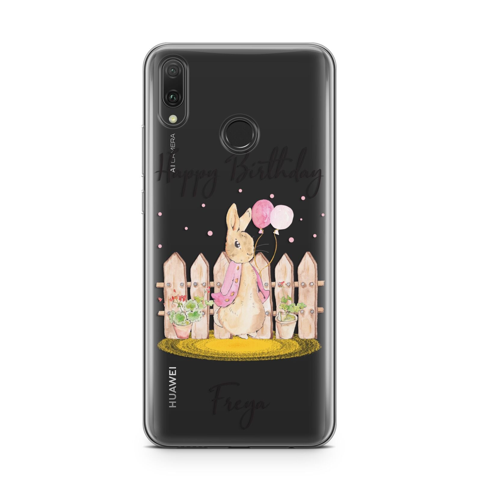 Personalised Children s Birthday Rabbit Huawei Y9 2019