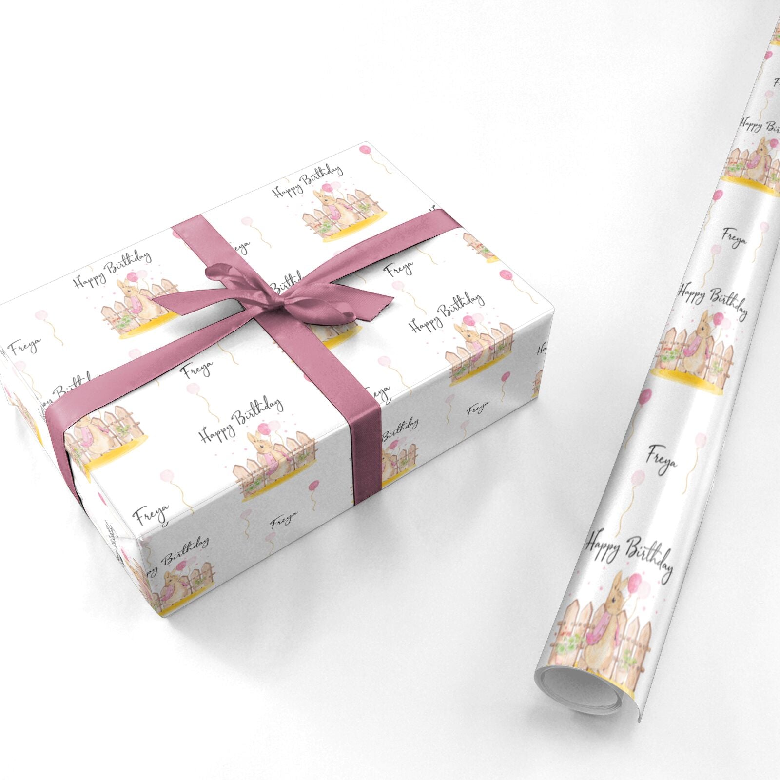 Personalised Kids Birthday Wrapping Paper – Dyefor