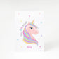 Personalised Children s Birthday Unicorn A5 Greetings Card