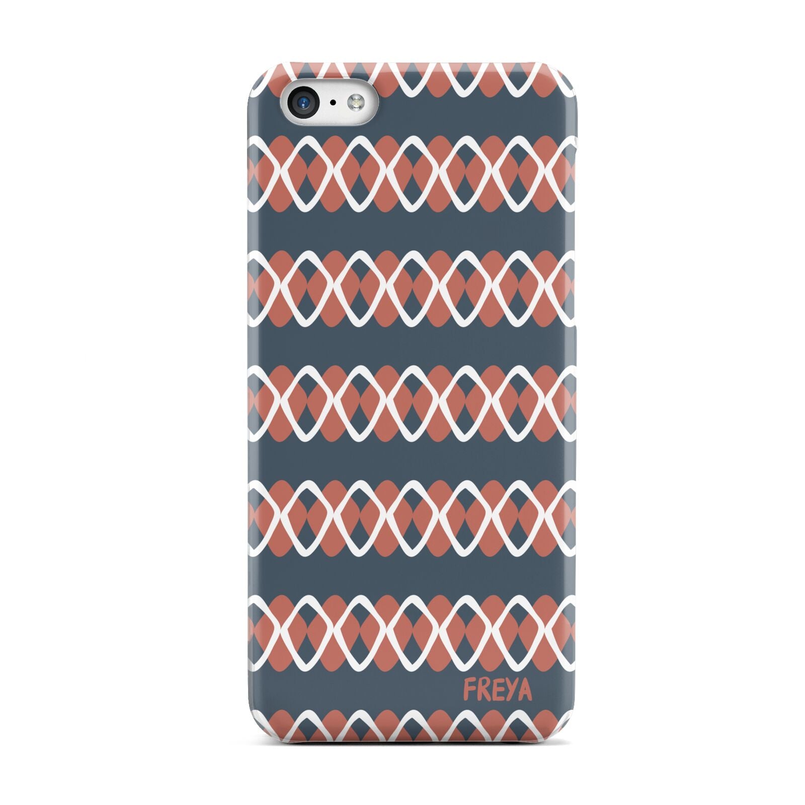 Personalised Christmas Abstract Pattern Apple iPhone 5c Case