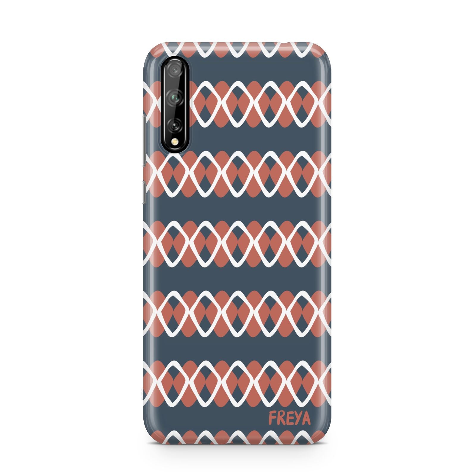 Personalised Christmas Abstract Pattern Huawei Enjoy 10s Phone Case