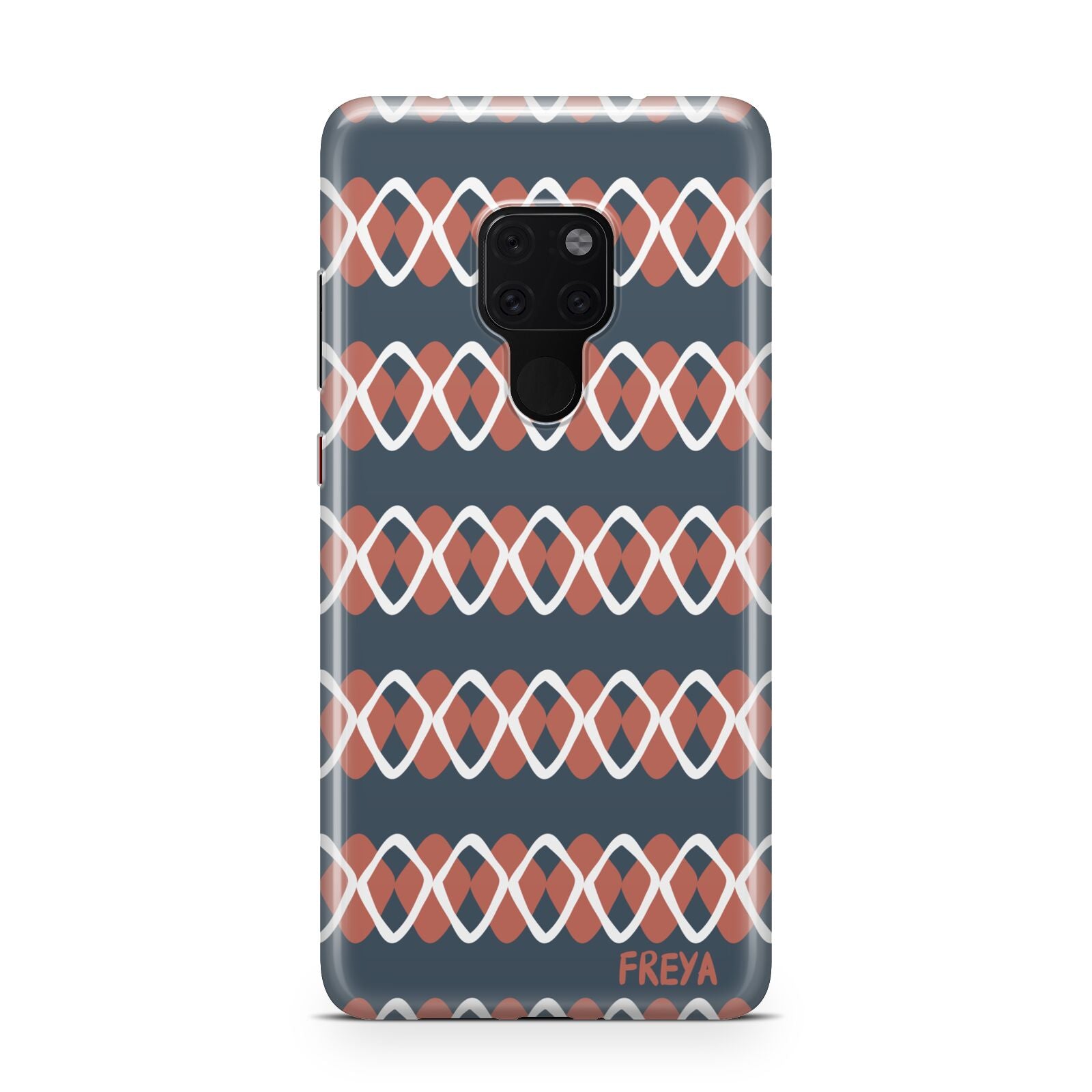 Personalised Christmas Abstract Pattern Huawei Mate 20 Phone Case