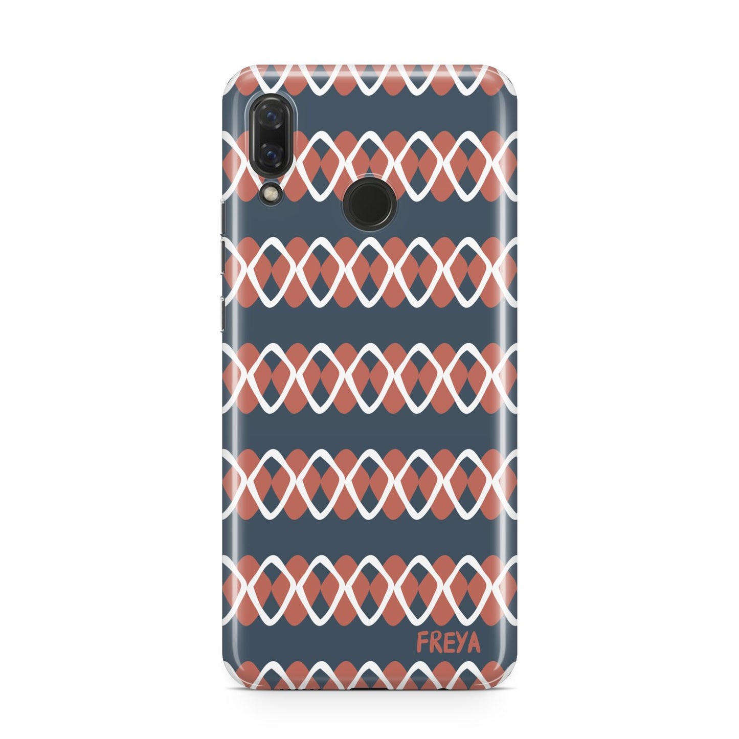 Personalised Christmas Abstract Pattern Huawei Nova 3 Phone Case