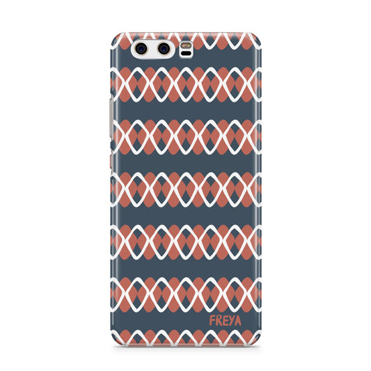 Personalised Christmas Abstract Pattern Huawei P10 Phone Case