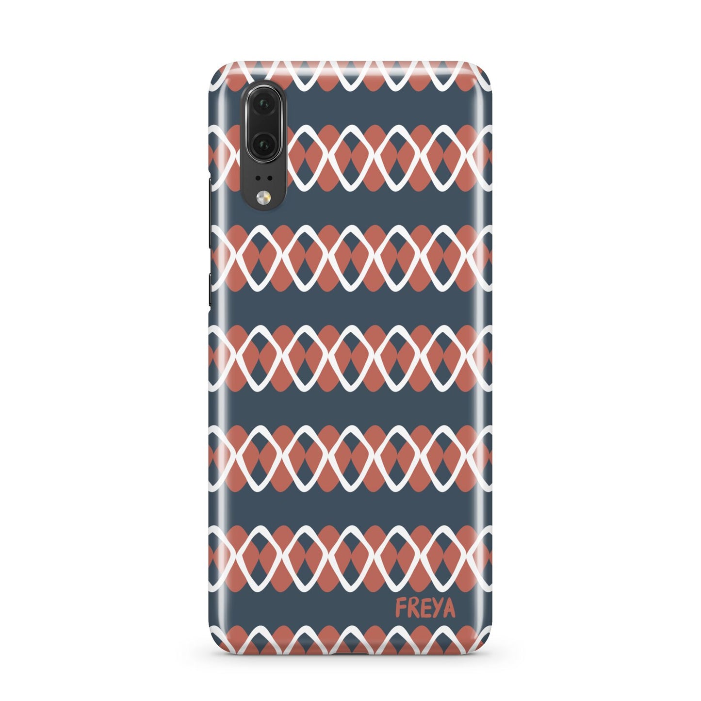 Personalised Christmas Abstract Pattern Huawei P20 Phone Case