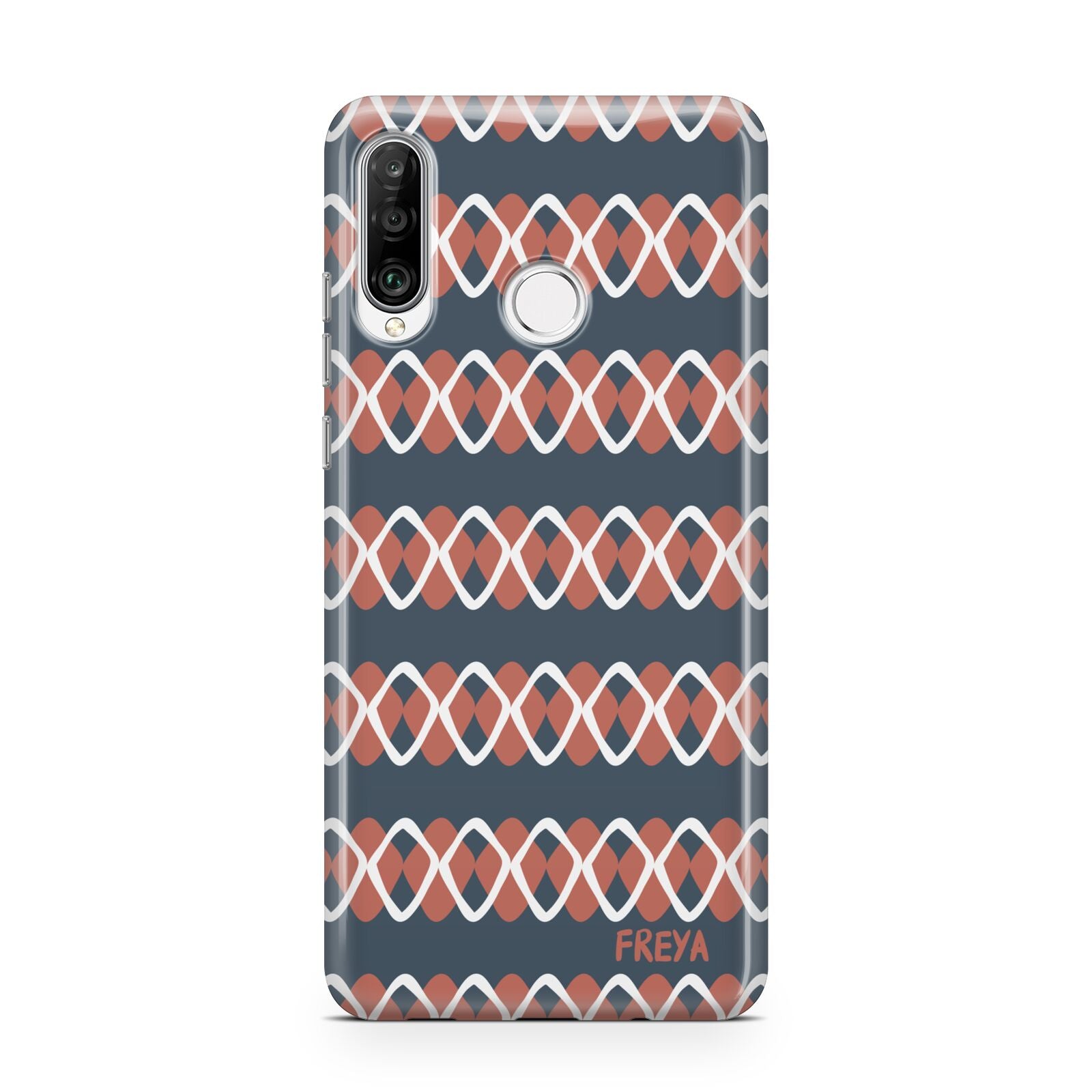 Personalised Christmas Abstract Pattern Huawei P30 Lite Phone Case