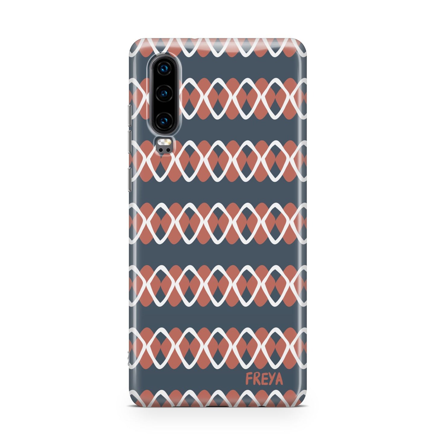 Personalised Christmas Abstract Pattern Huawei P30 Phone Case