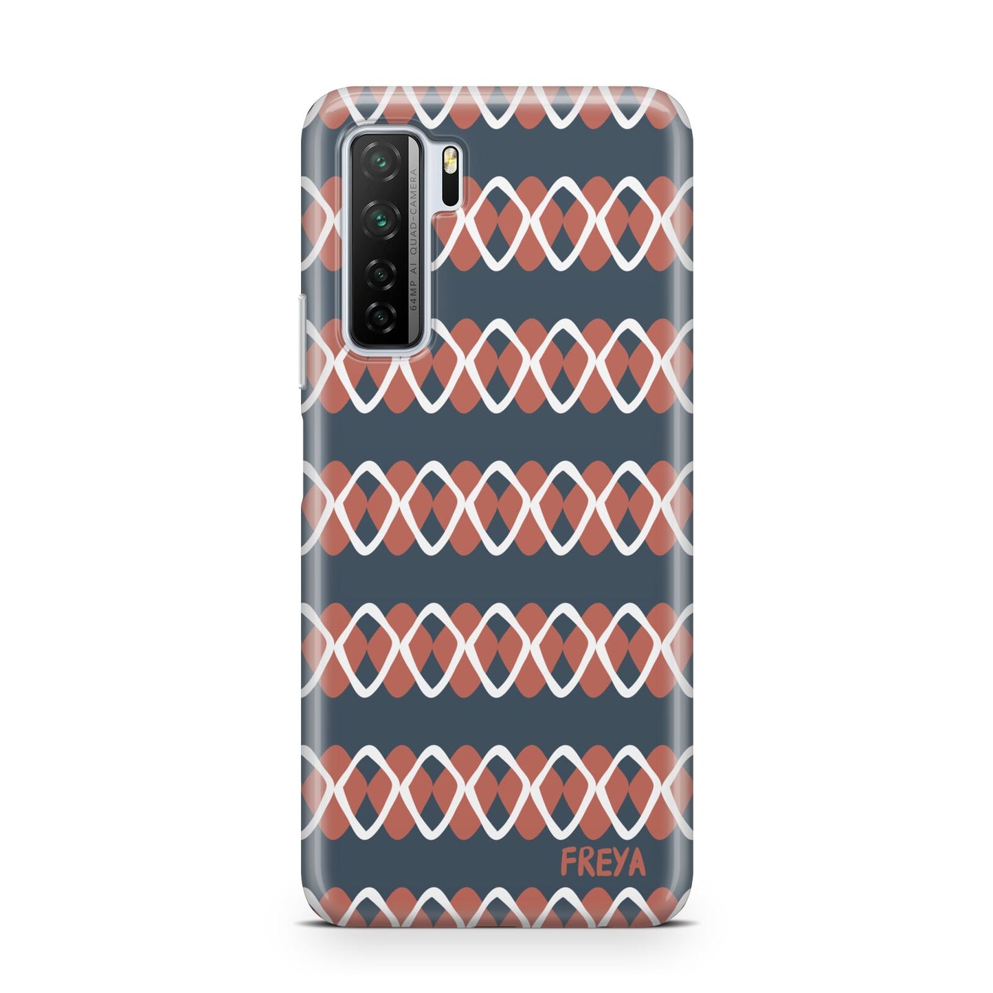 Personalised Christmas Abstract Pattern Huawei P40 Lite 5G Phone Case