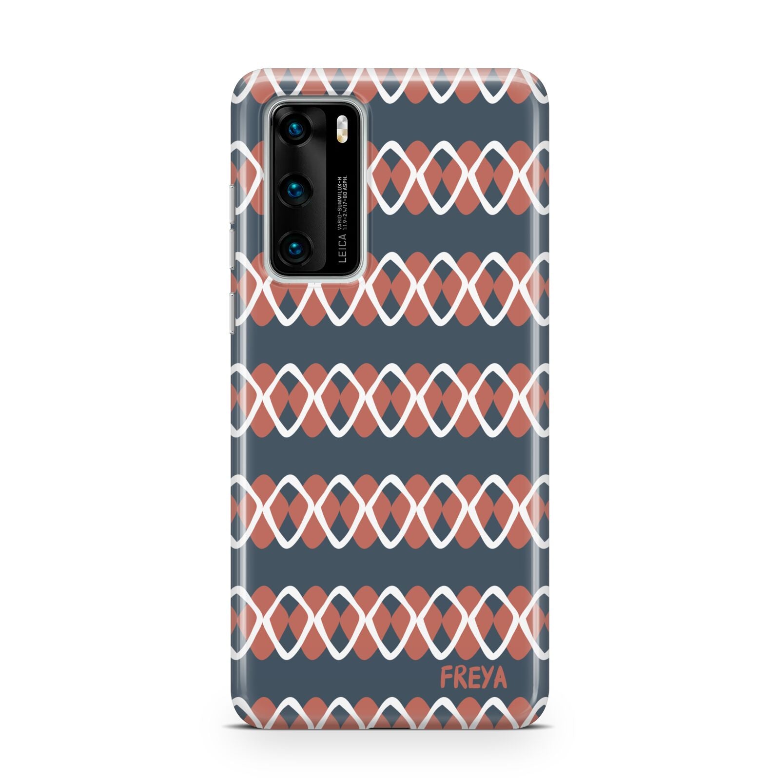 Personalised Christmas Abstract Pattern Huawei P40 Phone Case