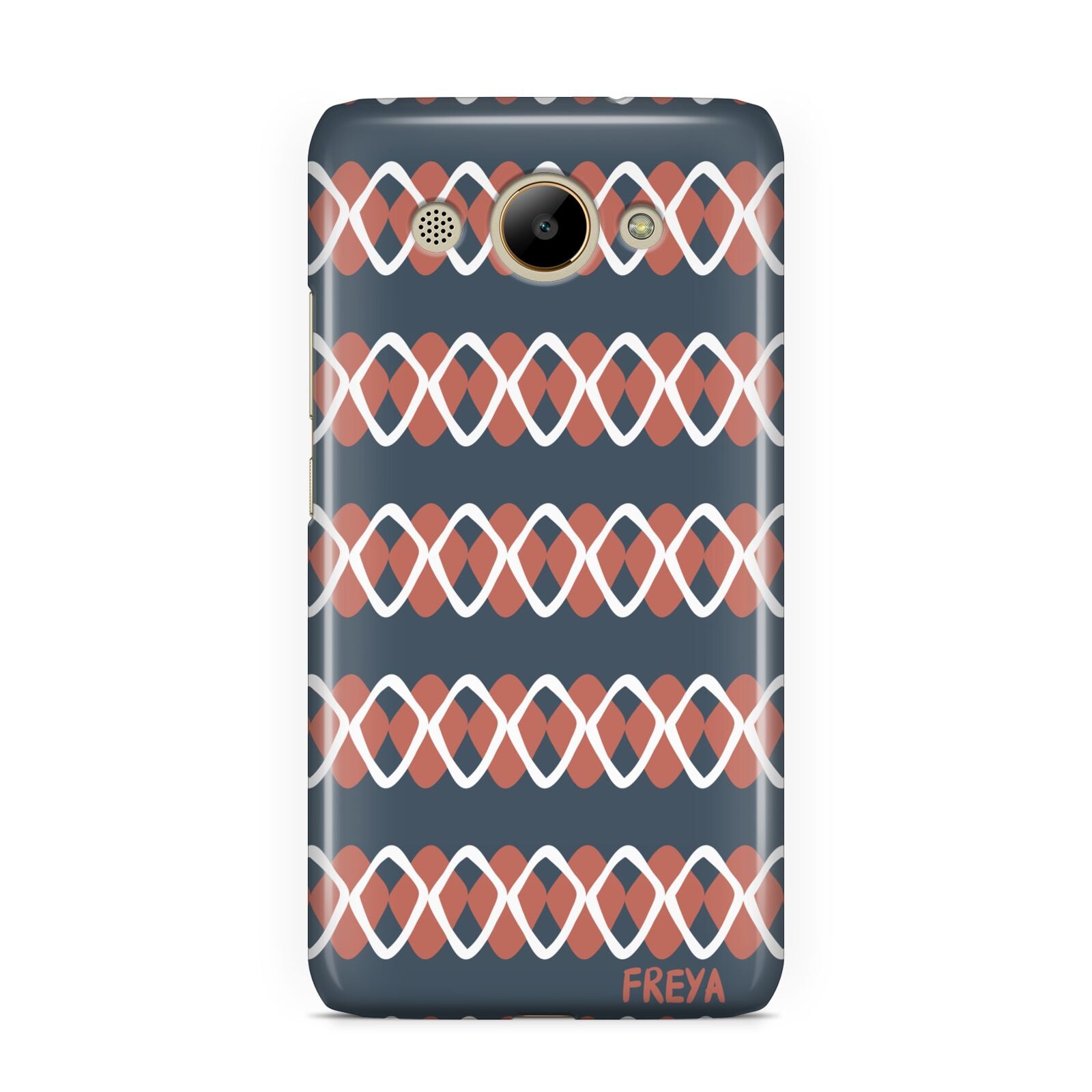 Personalised Christmas Abstract Pattern Huawei Y3 2017