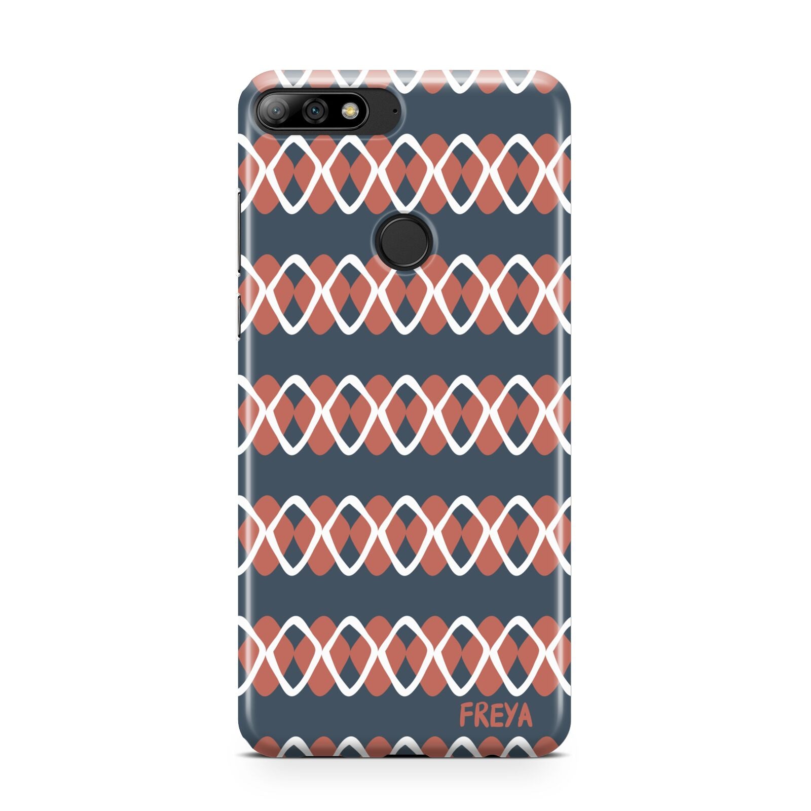 Personalised Christmas Abstract Pattern Huawei Y7 2018