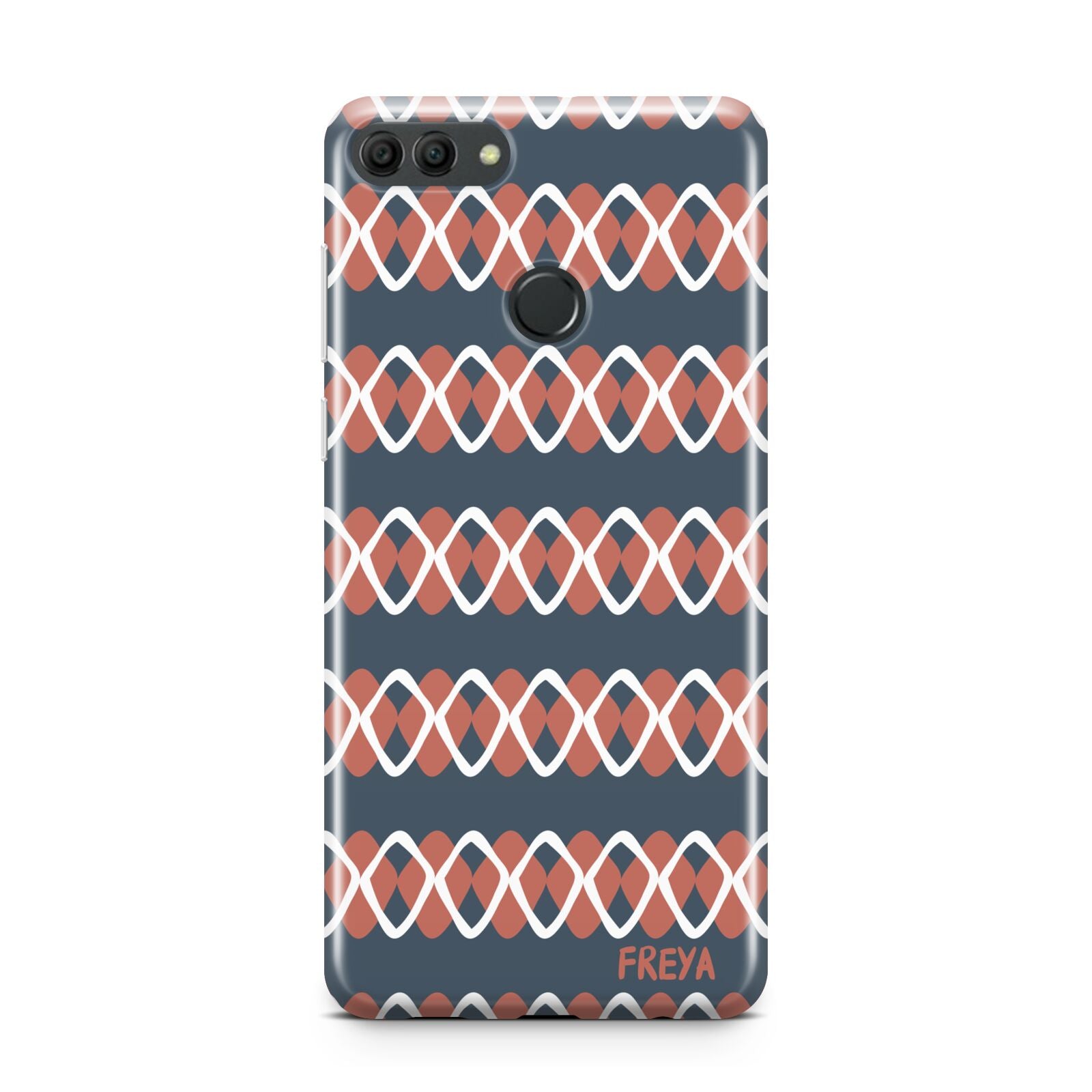 Personalised Christmas Abstract Pattern Huawei Y9 2018