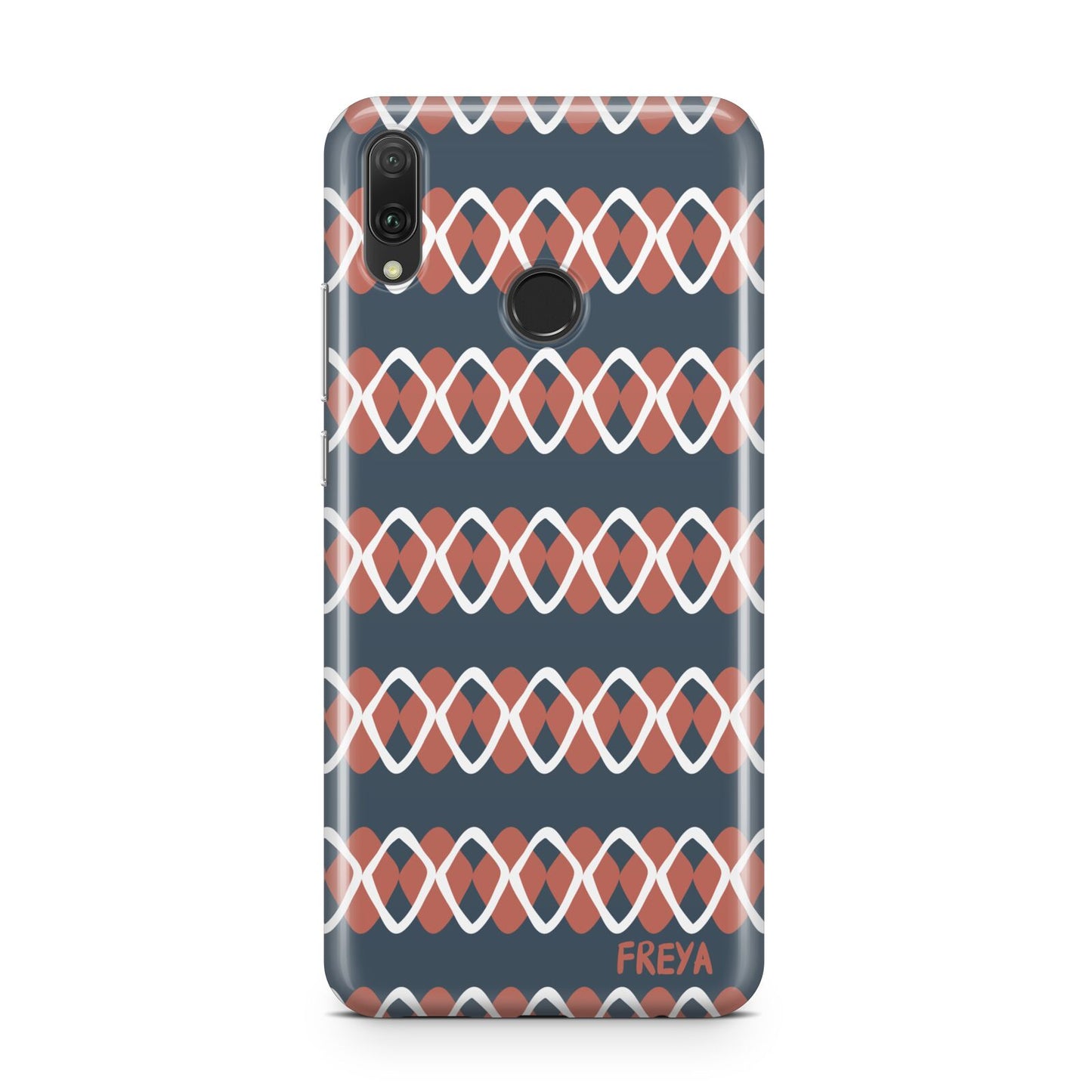 Personalised Christmas Abstract Pattern Huawei Y9 2019