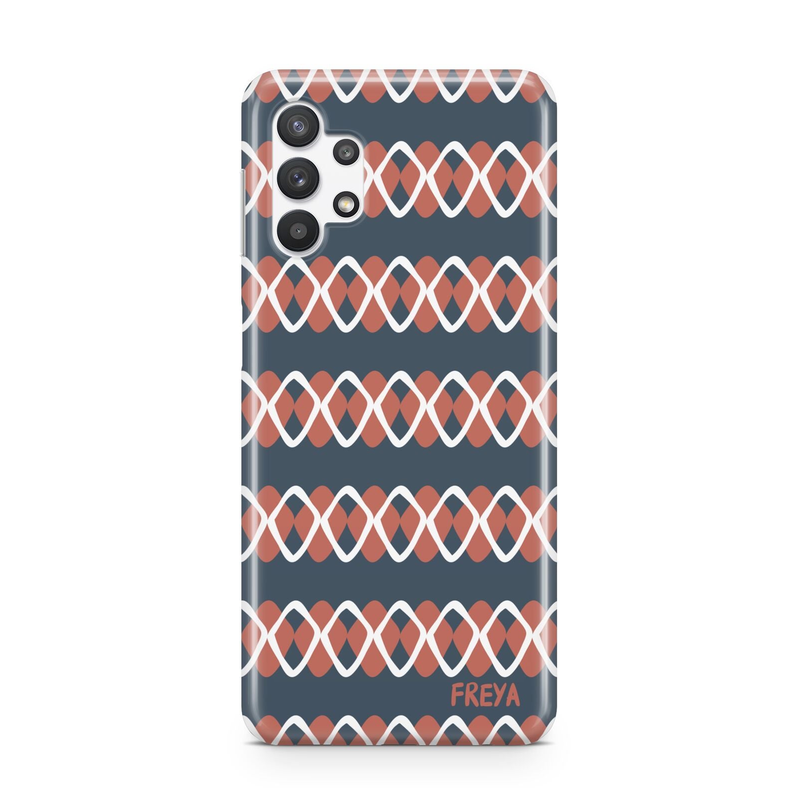 Personalised Christmas Abstract Pattern Samsung A32 5G Case