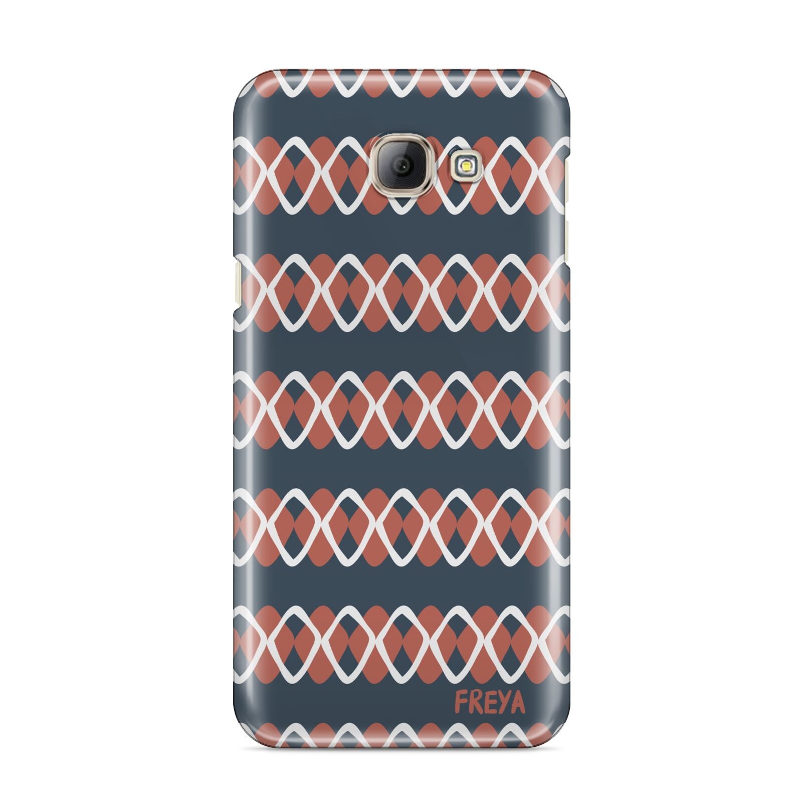 Personalised Christmas Abstract Pattern Samsung Galaxy A8 2016 Case