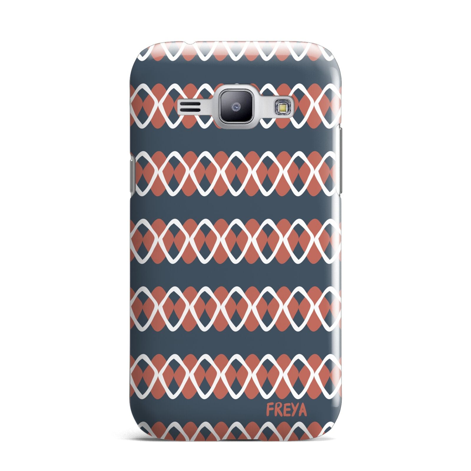 Personalised Christmas Abstract Pattern Samsung Galaxy J1 2015 Case