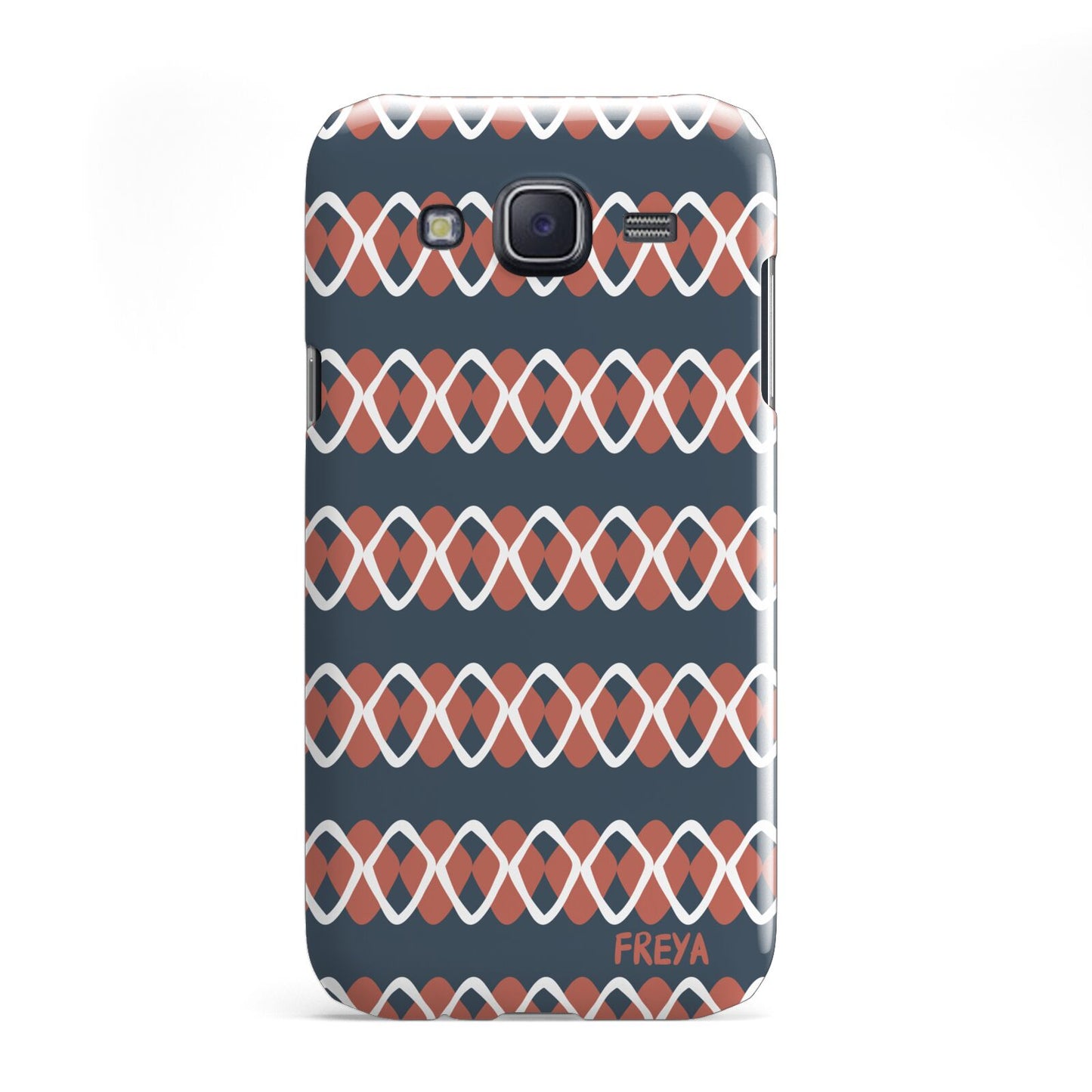 Personalised Christmas Abstract Pattern Samsung Galaxy J5 Case