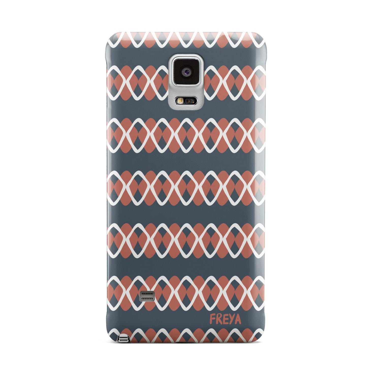 Personalised Christmas Abstract Pattern Samsung Galaxy Note 4 Case