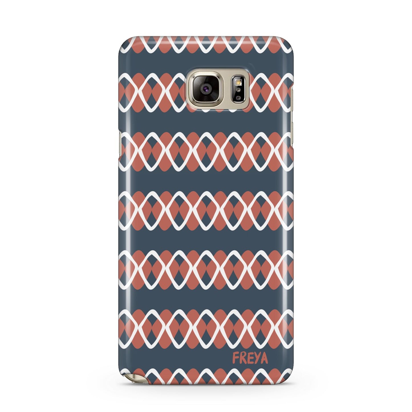 Personalised Christmas Abstract Pattern Samsung Galaxy Note 5 Case