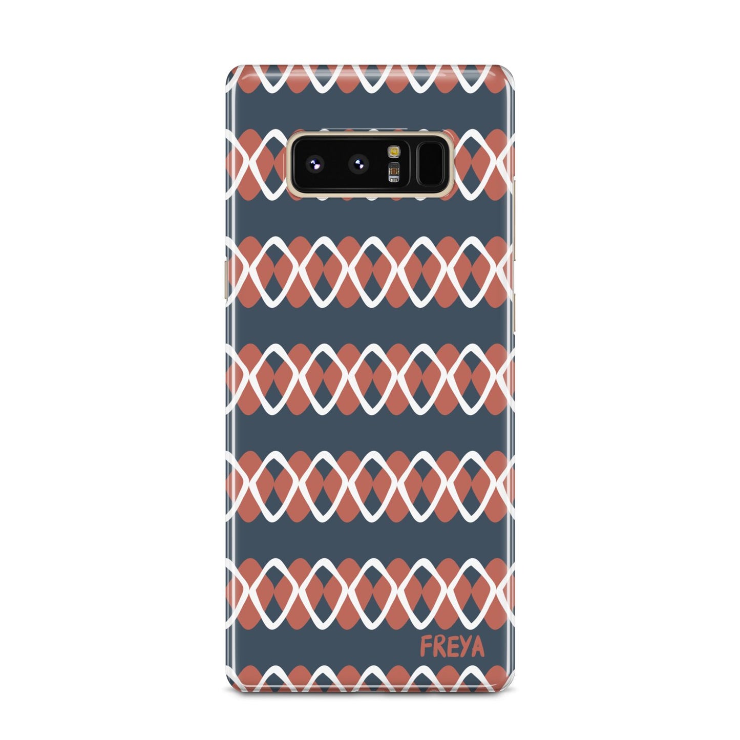 Personalised Christmas Abstract Pattern Samsung Galaxy Note 8 Case