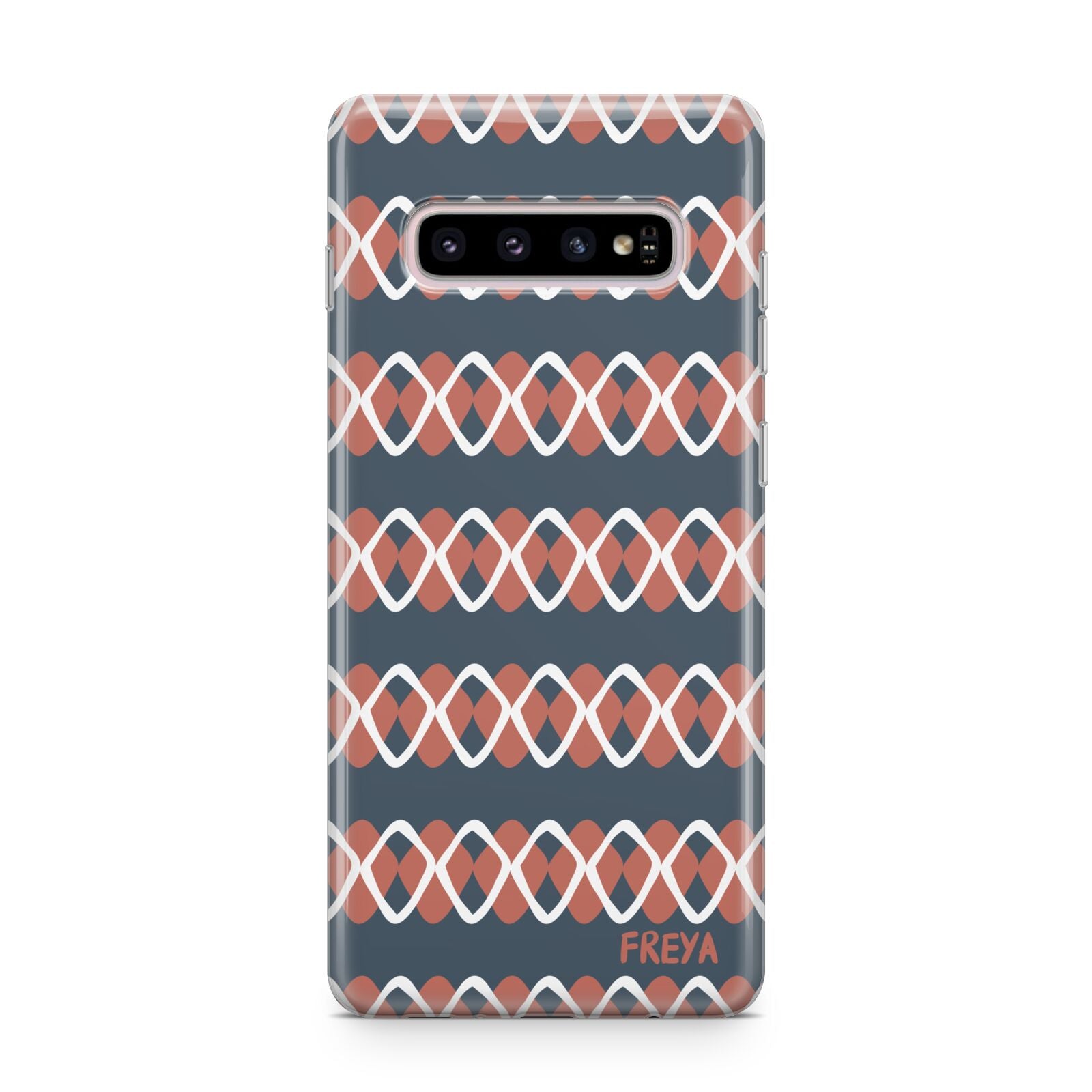 Personalised Christmas Abstract Pattern Samsung Galaxy S10 Plus Case