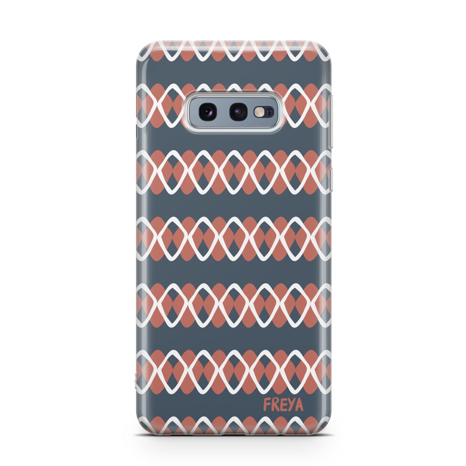 Personalised Christmas Abstract Pattern Samsung Galaxy S10E Case