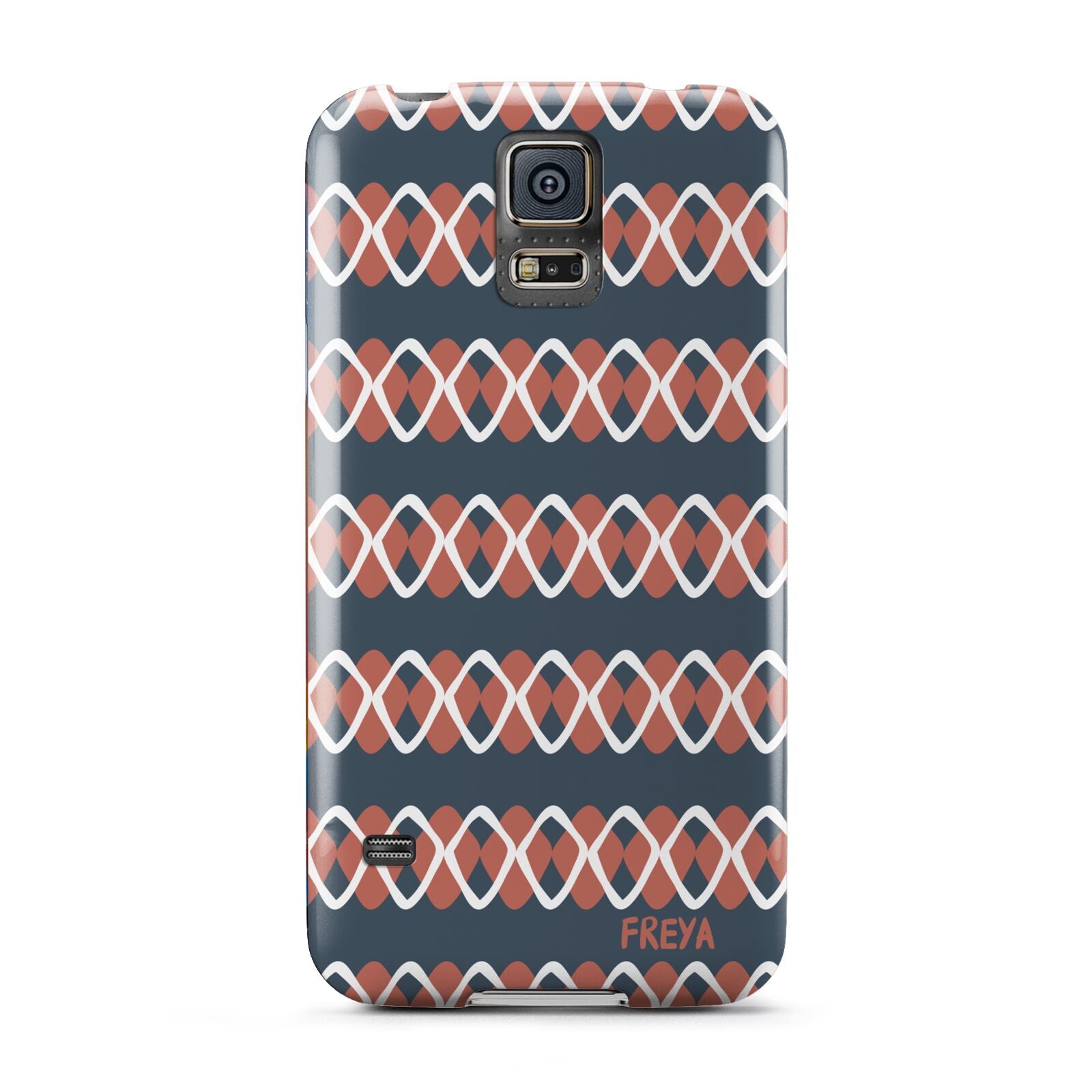 Personalised Christmas Abstract Pattern Samsung Galaxy S5 Case