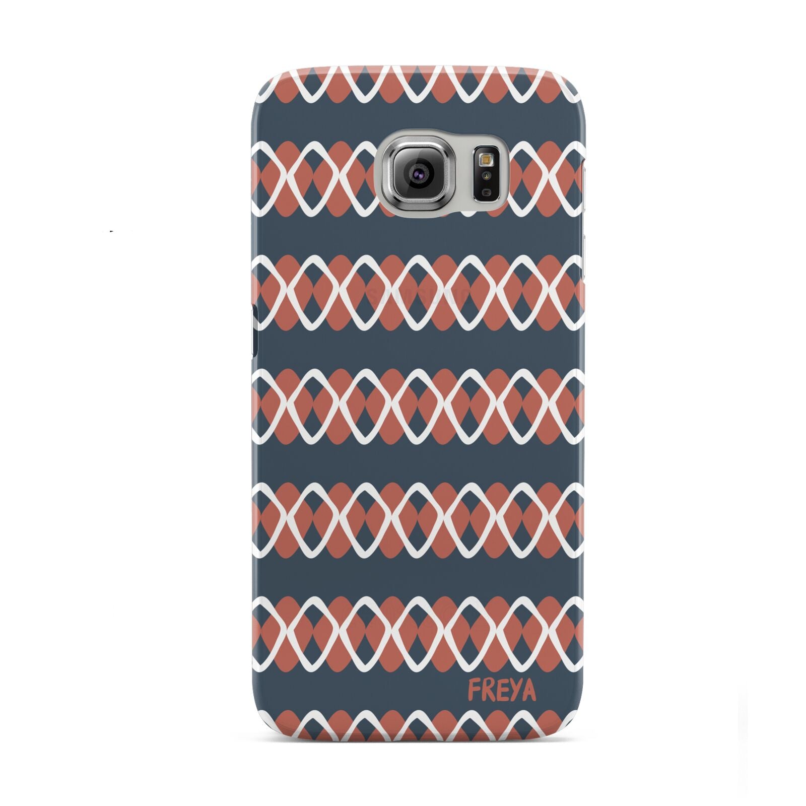 Personalised Christmas Abstract Pattern Samsung Galaxy S6 Case