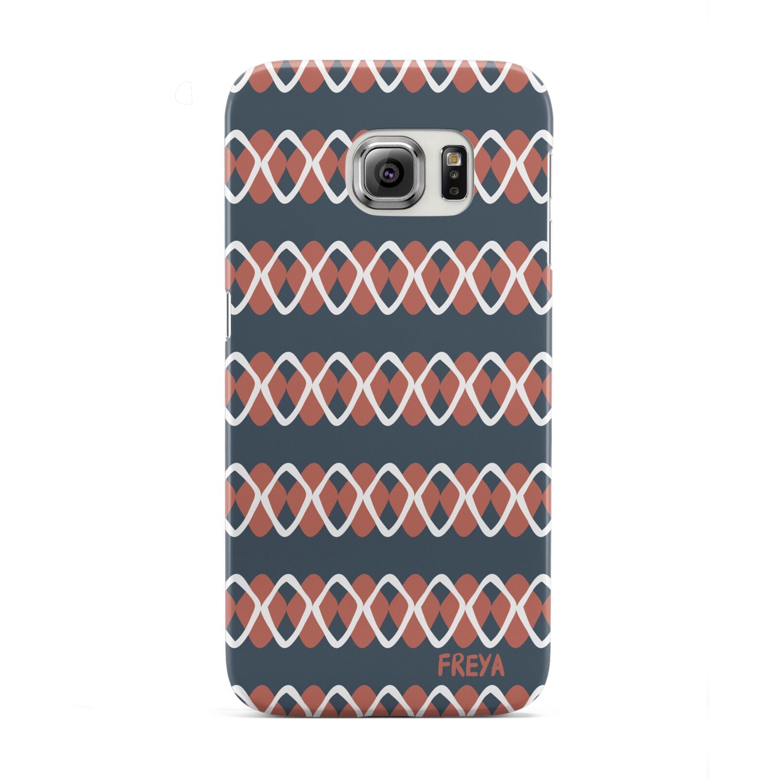 Personalised Christmas Abstract Pattern Samsung Galaxy S6 Edge Case