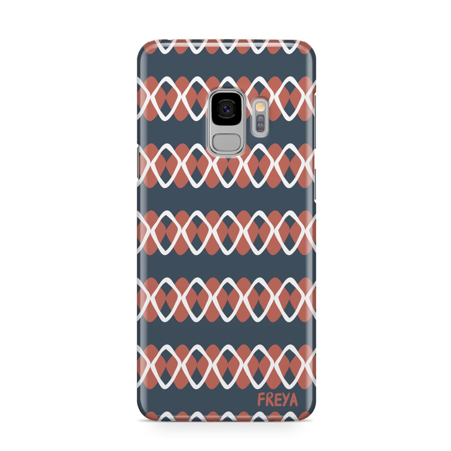 Personalised Christmas Abstract Pattern Samsung Galaxy S9 Case