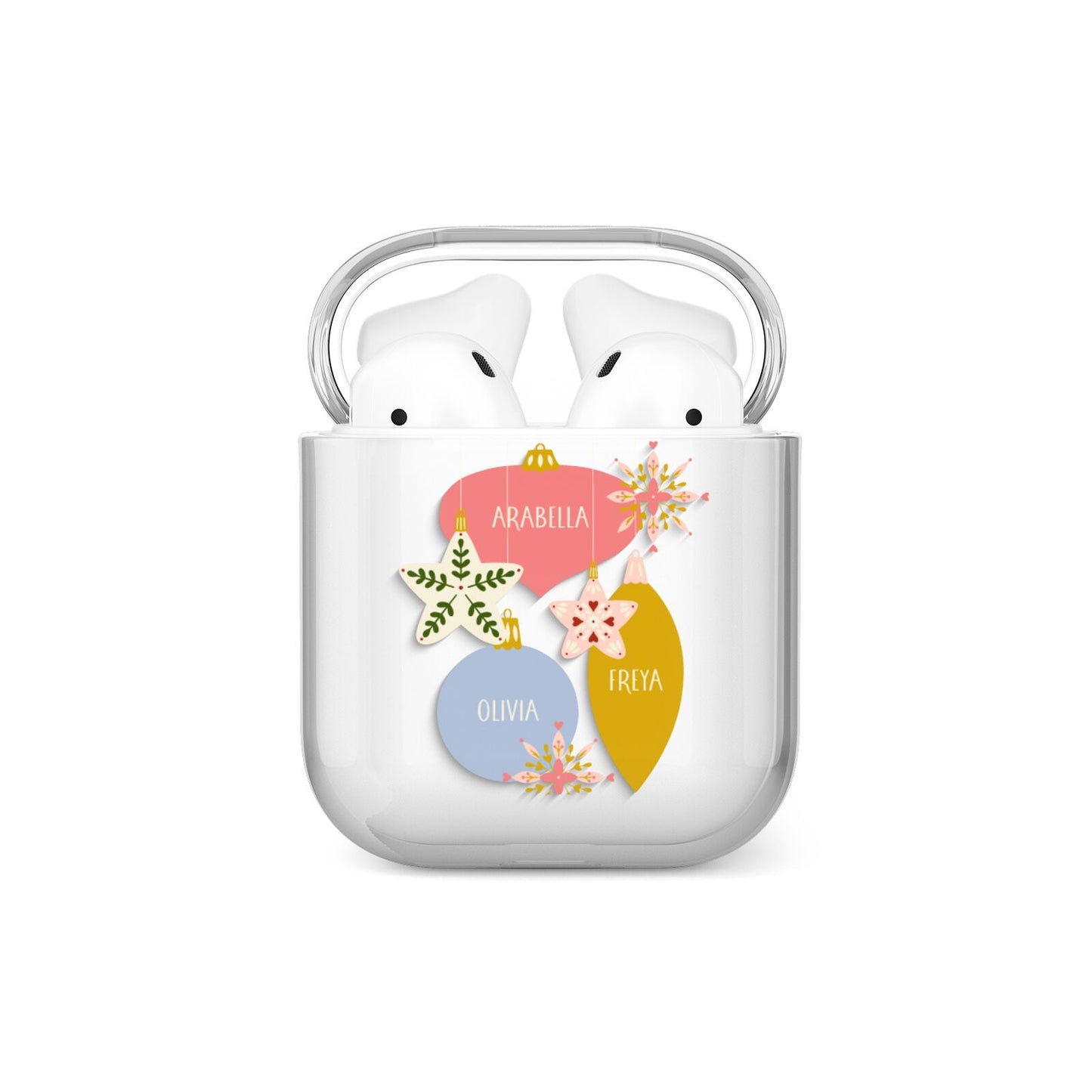 Personalised Christmas Bauble AirPods Case