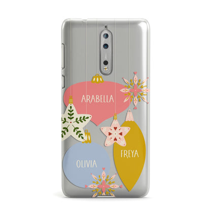 Personalised Christmas Bauble Nokia Case