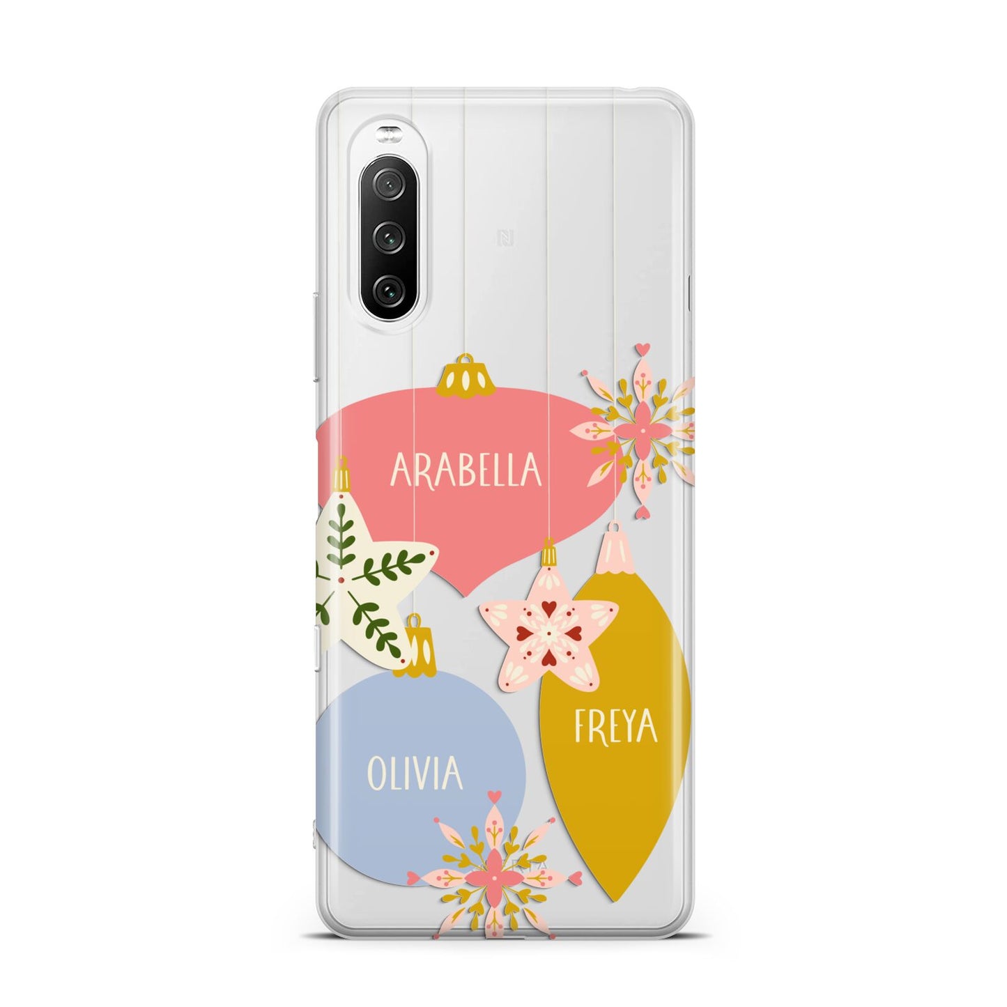 Personalised Christmas Bauble Sony Xperia 10 III Case